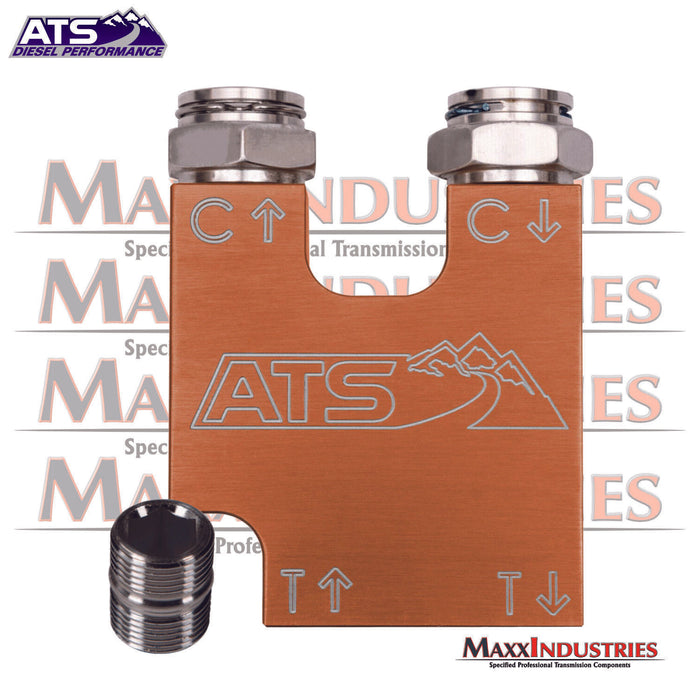 ATS Transmission Cooler Thermostatic Bypass Upgrade For 6.7L Cummins 68RFE