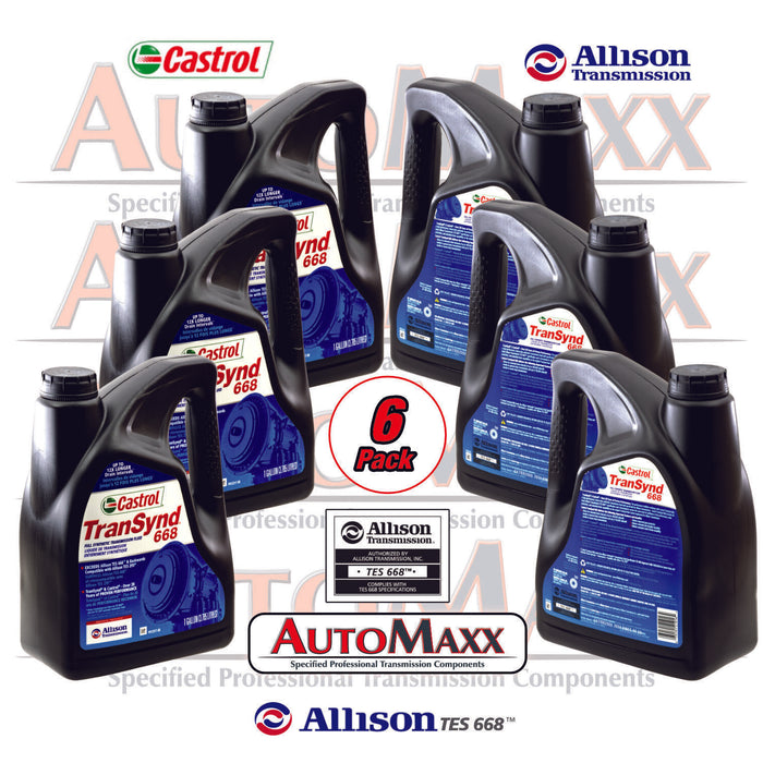 Allison Transynd TES 668 Full Synthetic Transmission Fluid 1GAL 6-pack