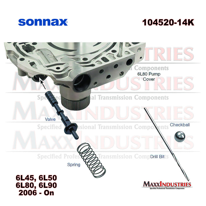 SONNAX 104520-14K Updated  Pressure Regulator Valve