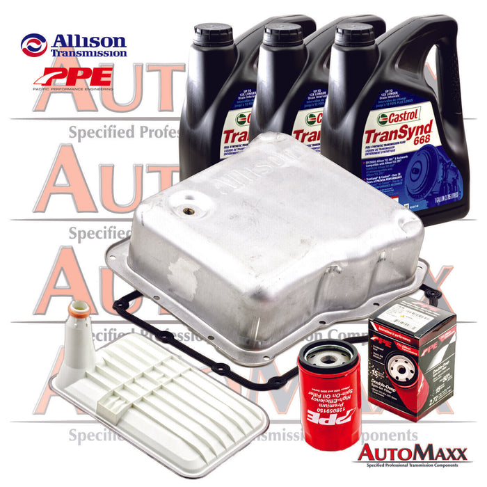 Allison Diesel Trans Oil Pan Upgrade package -w- oil Original Equipment 29536522