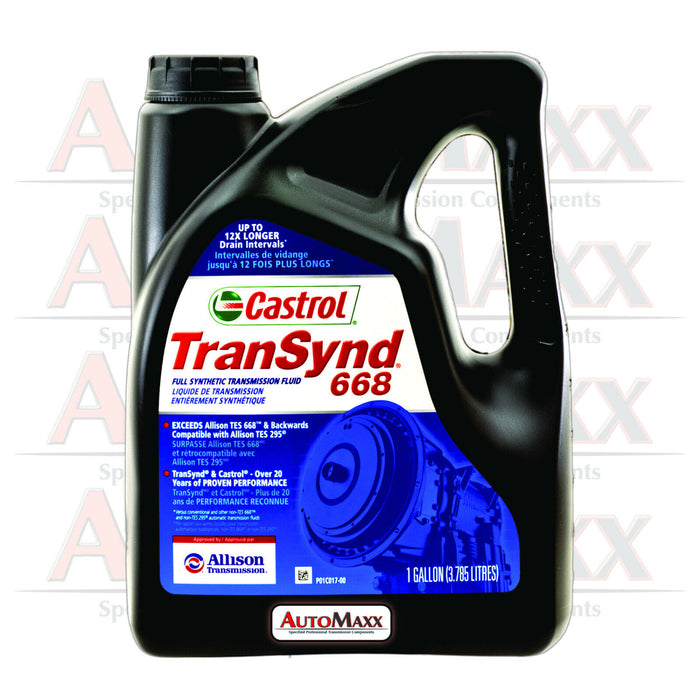 Allison Transynd TES 668 Full Synthetic Transmission Fluid 1GAL 6-pack