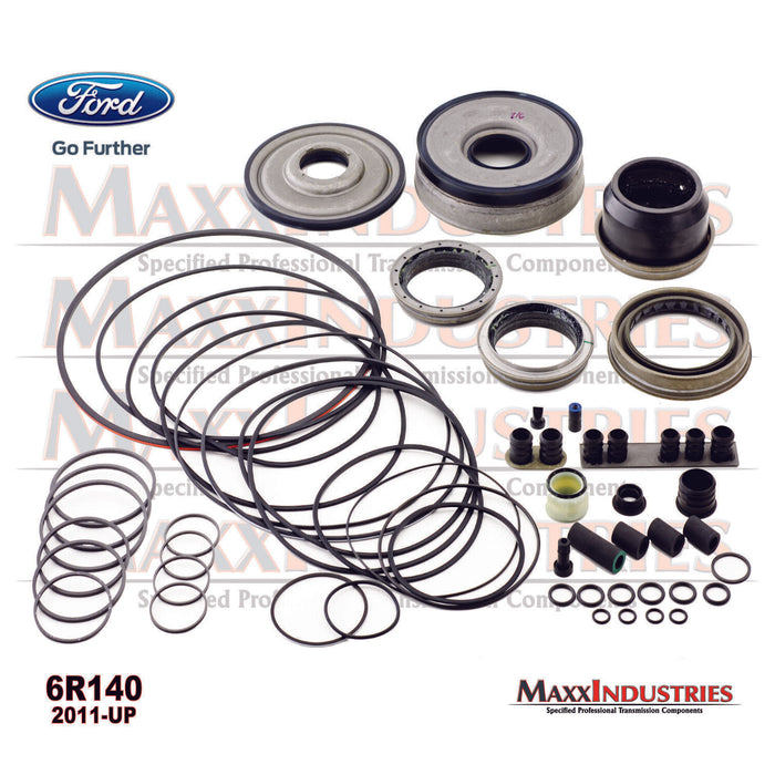 Ford 6R140 Transmission Rebuild Overhaul Kit - OEM - Pistons Seals O-rings