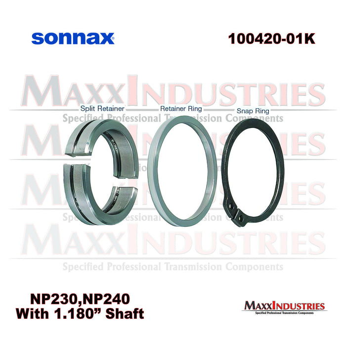 Sonnax 100420-01K NP230 NP240 Transfer Case Split Ring Retain 1.180" dia.