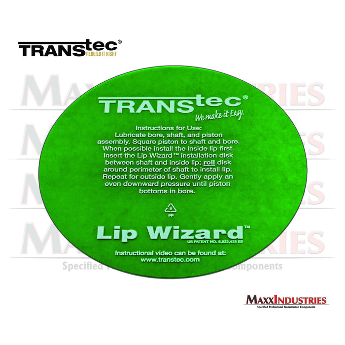 TRANSTEC Lip Wizard NEW Transmission Clutch Piston Lip Seal Installer Tool 1-pc