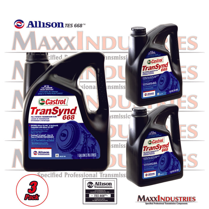 Allison Transynd TES 668 Full Synthetic Transmission Fluid 3 GAL 27101-CTCS