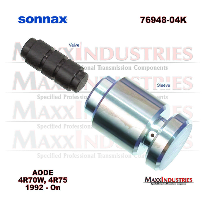 Sonnax 76948-04K Transmission Bypass Clutch Control Sleeve & Plunger Valve Kit