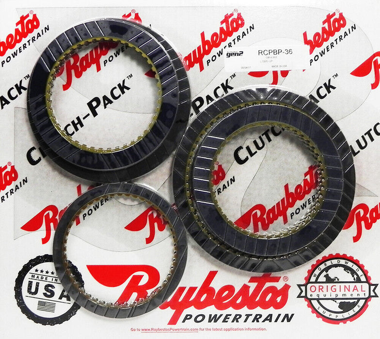 Raybestos RCPBP-36 4L80E GEN 2 Blue Friction Clutch Pack fit for GM 1995-ON