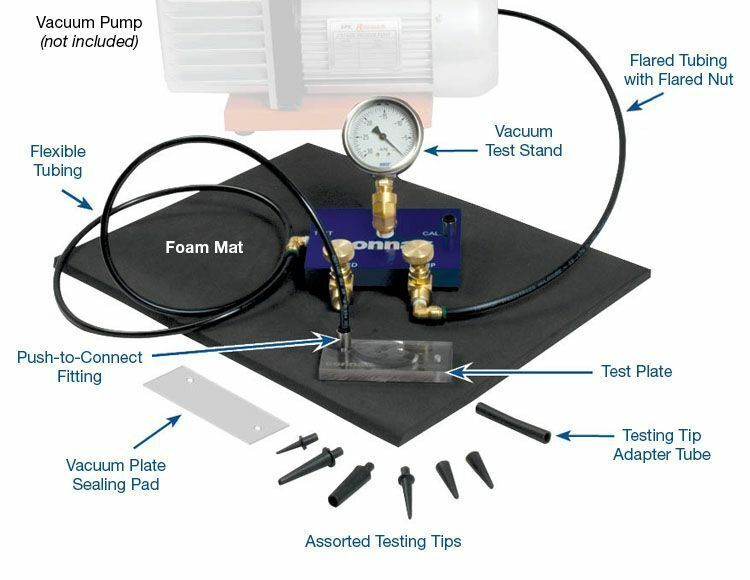 Sonnax VACTEST-01K Valve Body Vacuum Tester Kit Accurately Tests Valve Bores Bra