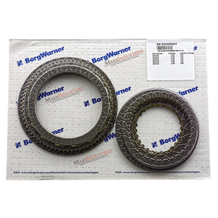 10L80 - 10R80 Transmission Friction Clutches Set - OEM BorgWarner