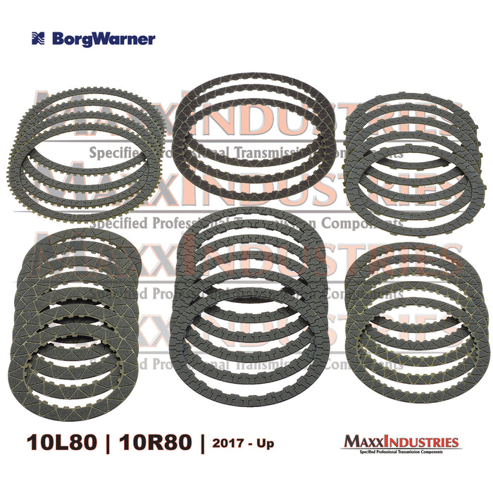 10L80 - 10R80 Transmission Friction Clutches Set - OEM BorgWarner