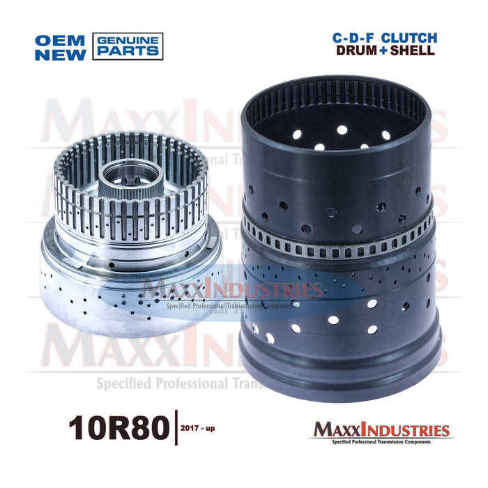 Ford - Lincoln 10R80 Transmission C-D-F Clutch Drum + Cylinder (Updated)(New OEM)