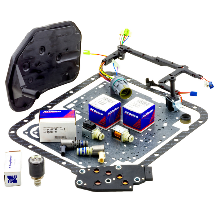 4L60E TRANSMISSION 7pc SHIFT SOLENOID SERVICE KIT FIT 1997-99 CHEVY GMC PONTIAC