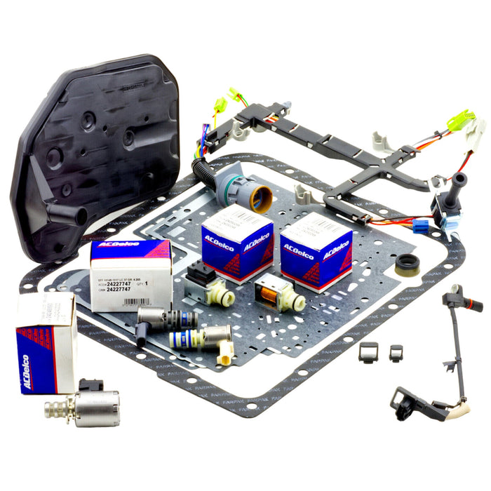 4L60E 2009-up TRANSMISSION 7pc SHIFT SOLENOID SERVICE KIT FIT CHEVY GMC PONTIAC