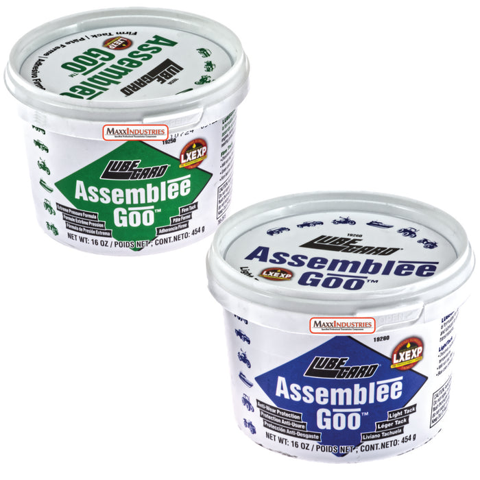 Lubegard Assemblēē Gōō™ 16 oz. Tub (1 Each) Transmission Assembly Green Blue