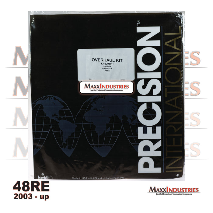 48RE Transmission Precision Rebuild Kit with Gaskets, Rings and Seals