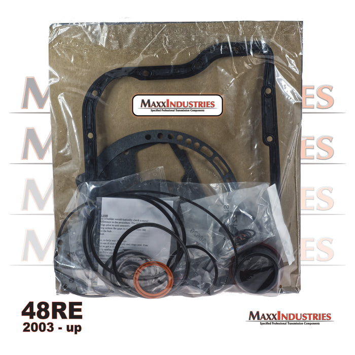 48RE Transmission Precision Rebuild Kit with Gaskets, Rings and Seals
