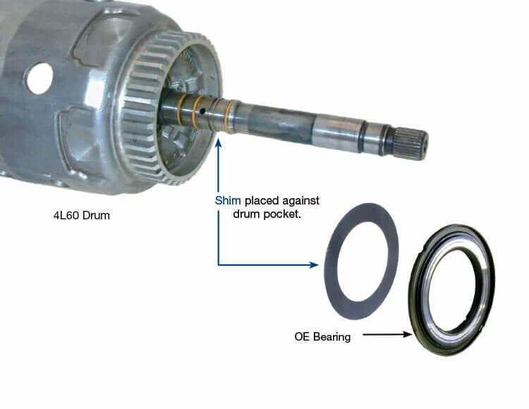 Sonnax 77409-15 Transmission Shim Front End Play Shim 4L60 4L60-E 4L65-E 4L70-E