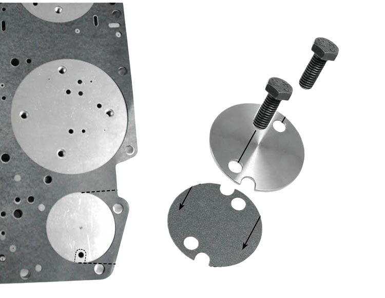 Sonnax 76507F-01K Transmissions Valve Body Retainer Plate  4R70W 4R75W 2001 Up