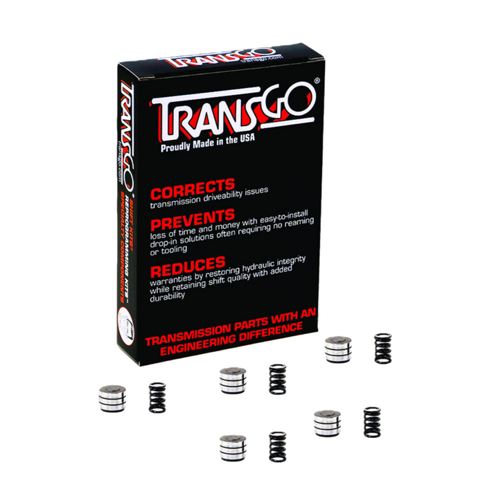 6T30 6T40 Gen2 and 3 Transmission Valve Body Pulse Dampers TransGo (6T40-PDP-OS)