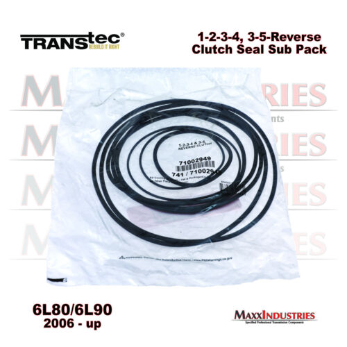 6L80 6L90 Transmission Rebuild 1-2-3-4 3-5-Reverse Clutch Seals Pack O-Rings