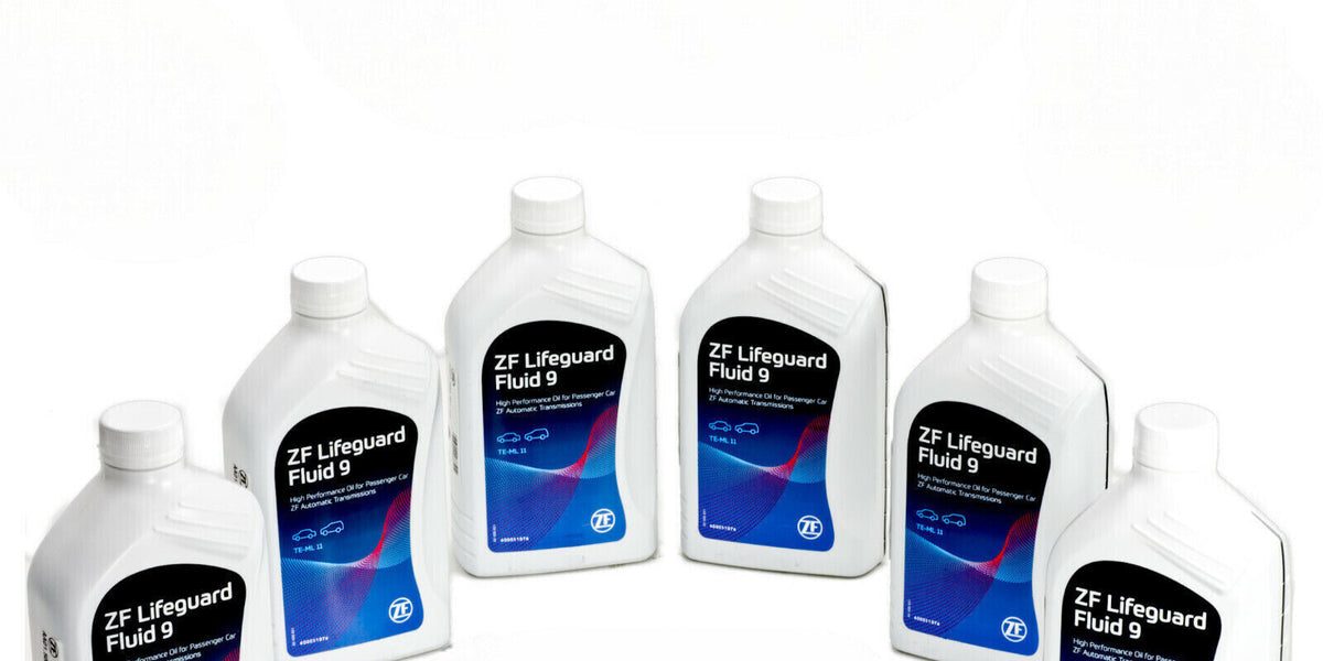 ZF Lifeguard 9 Transmission Fluid 6-Pack 1 Liter Jug for ZF9HP