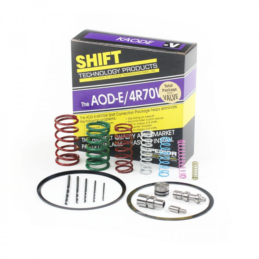 AODE 4R70W 4R75 Ford Valve Body Shift Correction Kit 1992-on Superior ...