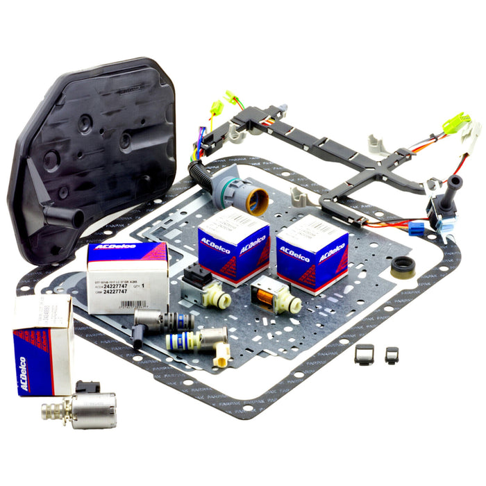 4L60E 2009-up TRANSMISSION 6pc SHIFT SOLENOID SERVICE KIT FIT CHEVY GMC PONTIAC