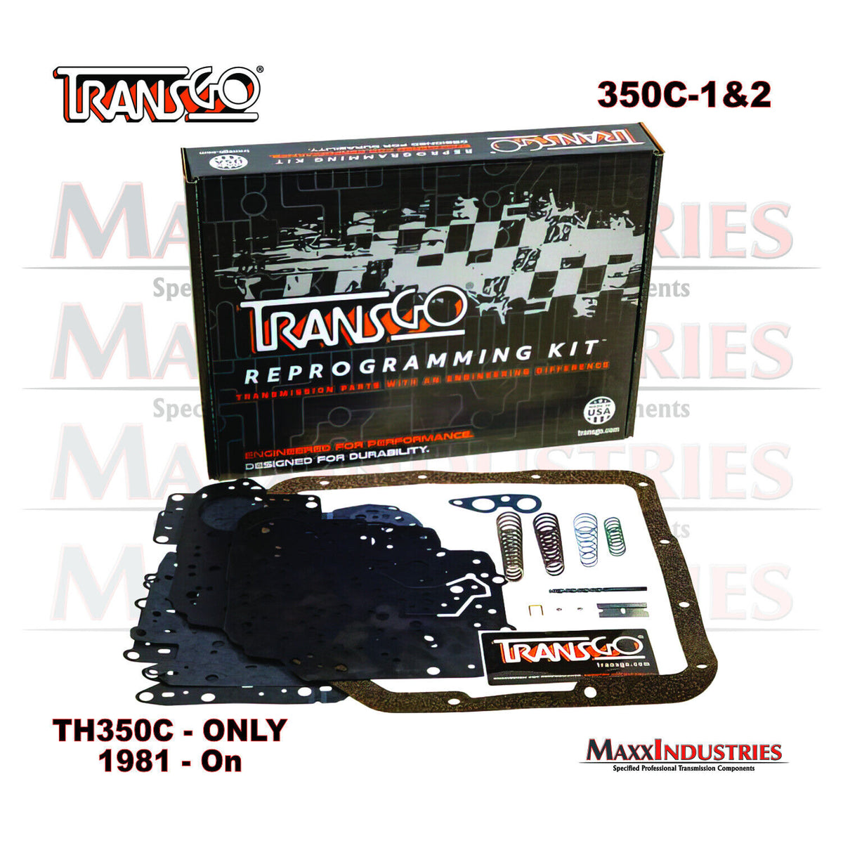 Transgo 350C1&2 TH350C Reprogramming Shift Kit Shift Lockup