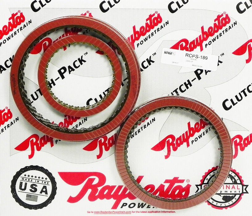 Raybestos RCPS-189 6L80E Clutches Performance Heavy Duty Clutches Kit Stage-1