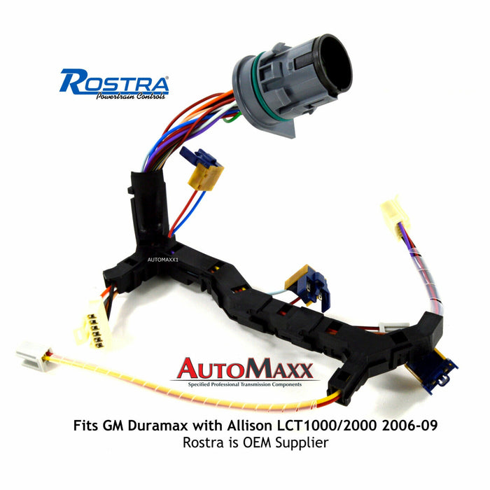 2006-2009 Transmission Wiring Harness -fits 1000/2000 ALLISON 6 SPEED GM/DURAMAX