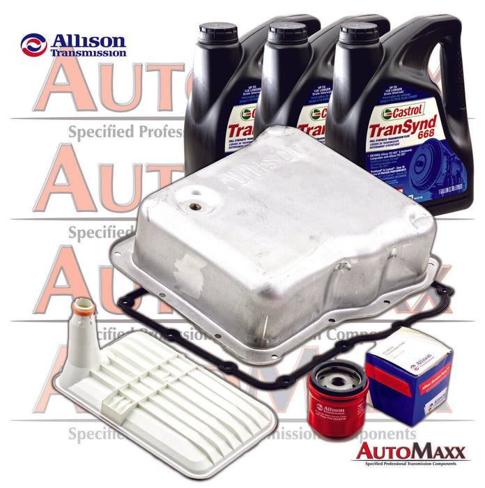 Allison Diesel Trans Oil Pan Upgrade package -w- oil Original Equipment 29536522