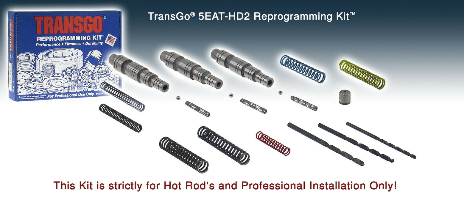Transgo 5EAT-HD2 Transmission Valve Body Shift Kit Reprogramming Kit 5EAT 05-07