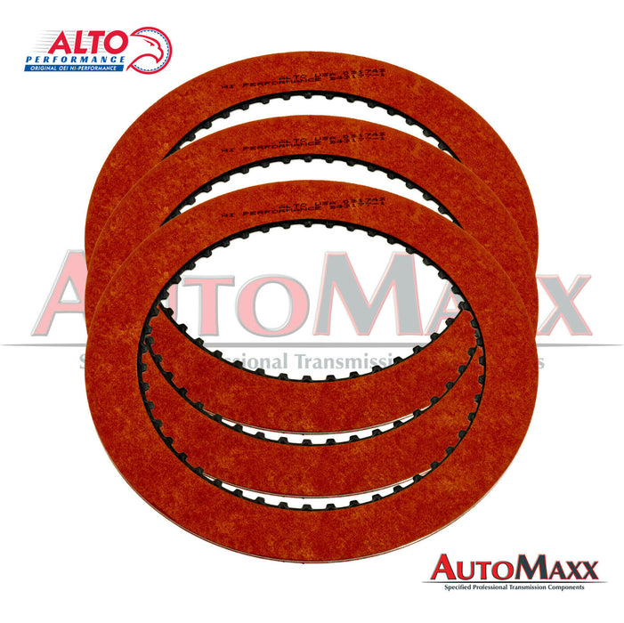 Alto TH400 Red Eagle Clutch Complete Friction set Heavy Duty