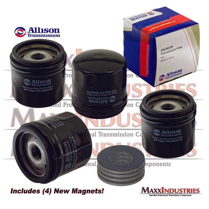2000-up Allison Transmission 4-pack Oil Filter LCT100 Chevy GMC Duramax Diesel