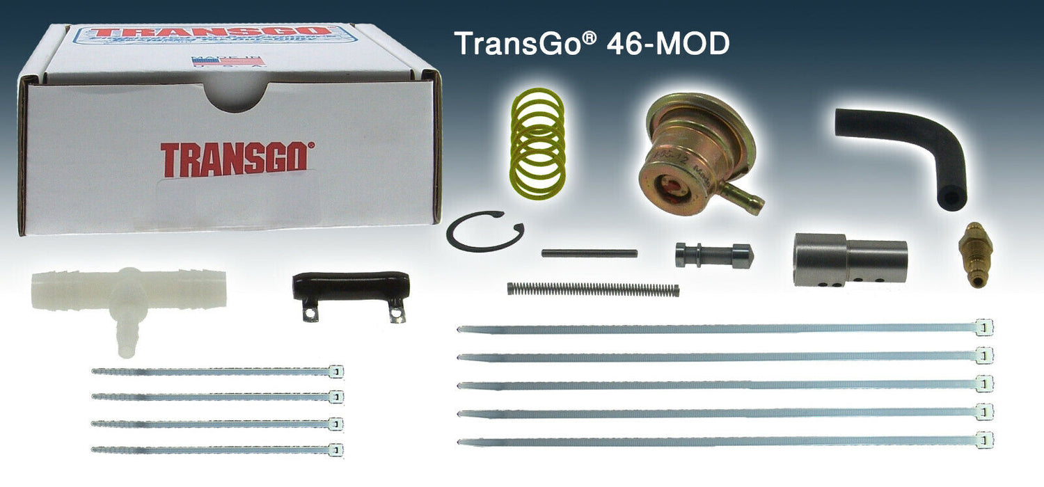 TransGo 4L60E 46-MOD Vacuum Modulator Kit Replaces EPC Solenoid For Heavy Duty