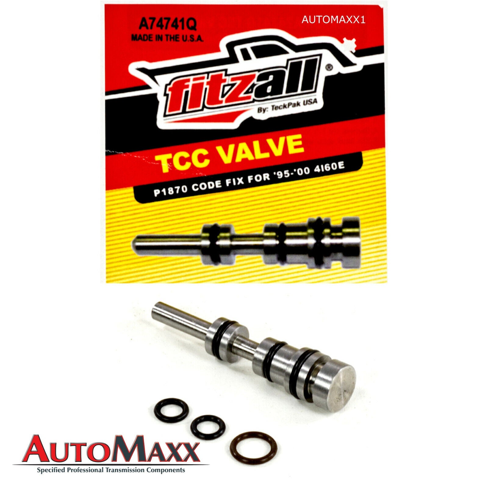 1995-2000 4L60E TCC PWM Valve Repair Kit from Fitz-All 1995-2000 4L60E TCC PWM Valve Repair Kit from Fitz-All