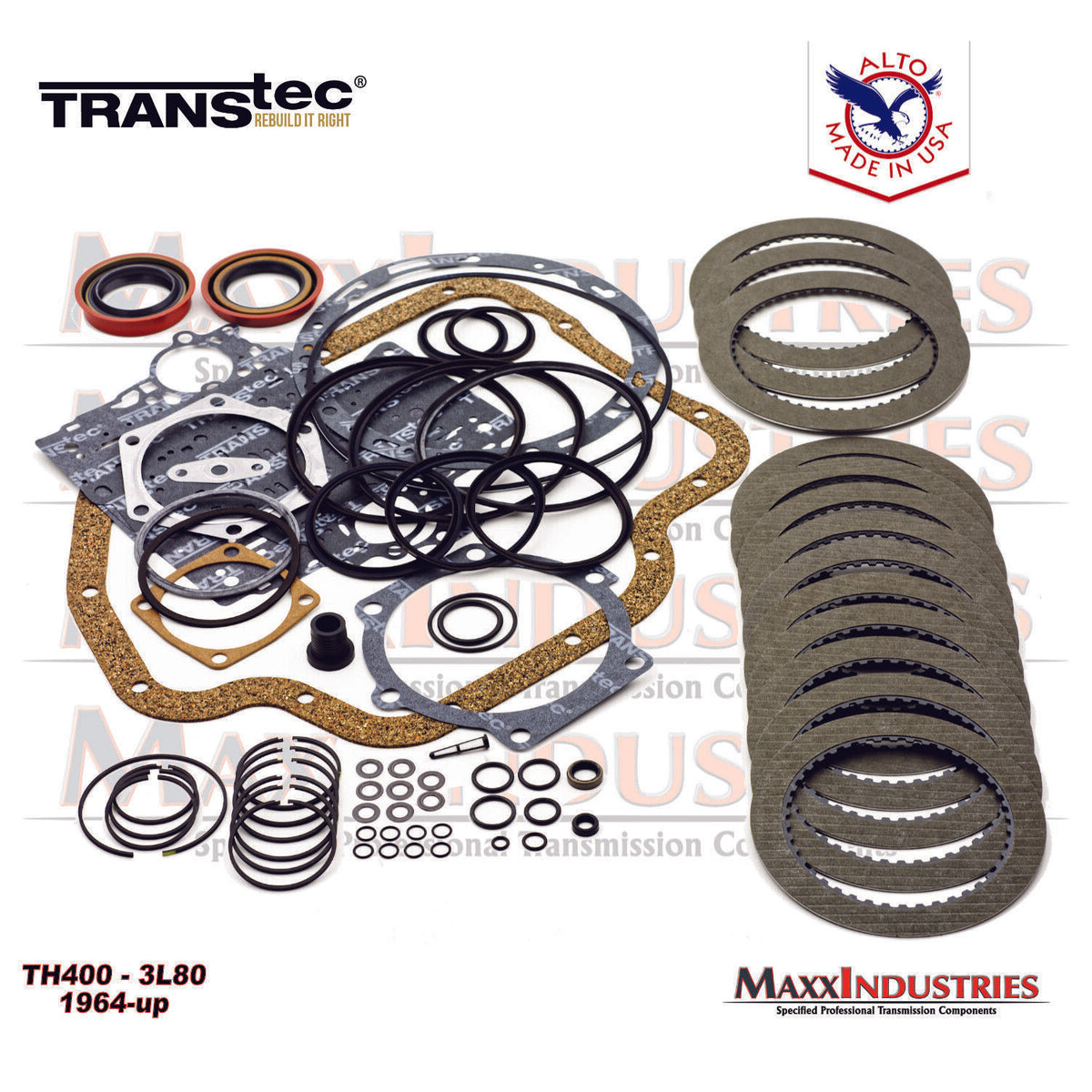 TH400 196498 Turbo 400 Transmission Rebuild Kit Alto High Energy