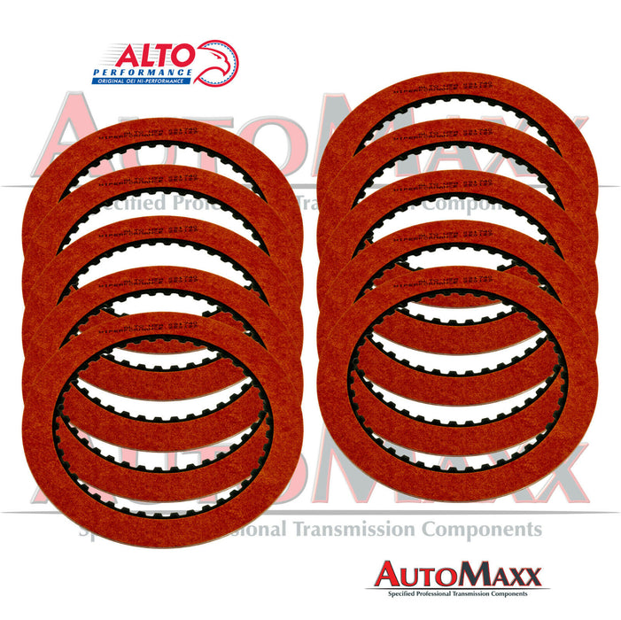 Alto TH400 4L80E Red Eagle Forward or Direct Clutch Friction 10 pcs Heavy Duty