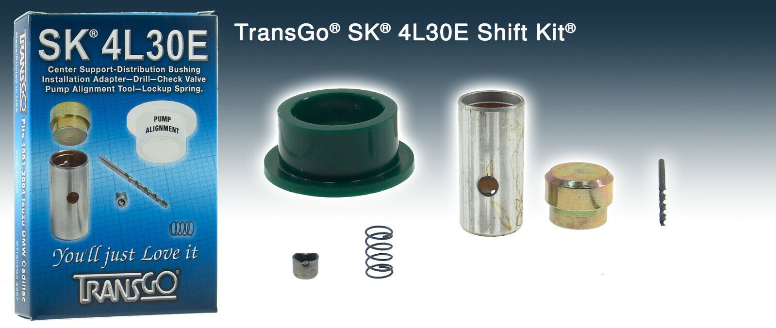 Transgo SK 4L30E Transmission Shift Kit (BMW, Volvo, Cadillac) 4L30E 91-04