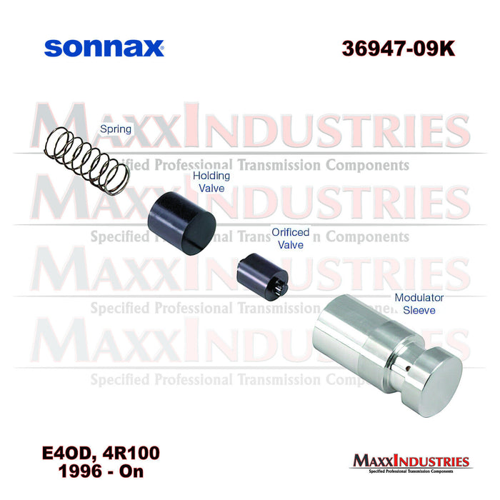 Sonnax 36947-09K Transmission Sleeve Kit, Low/ Reverse Modulator (HD) 4R100