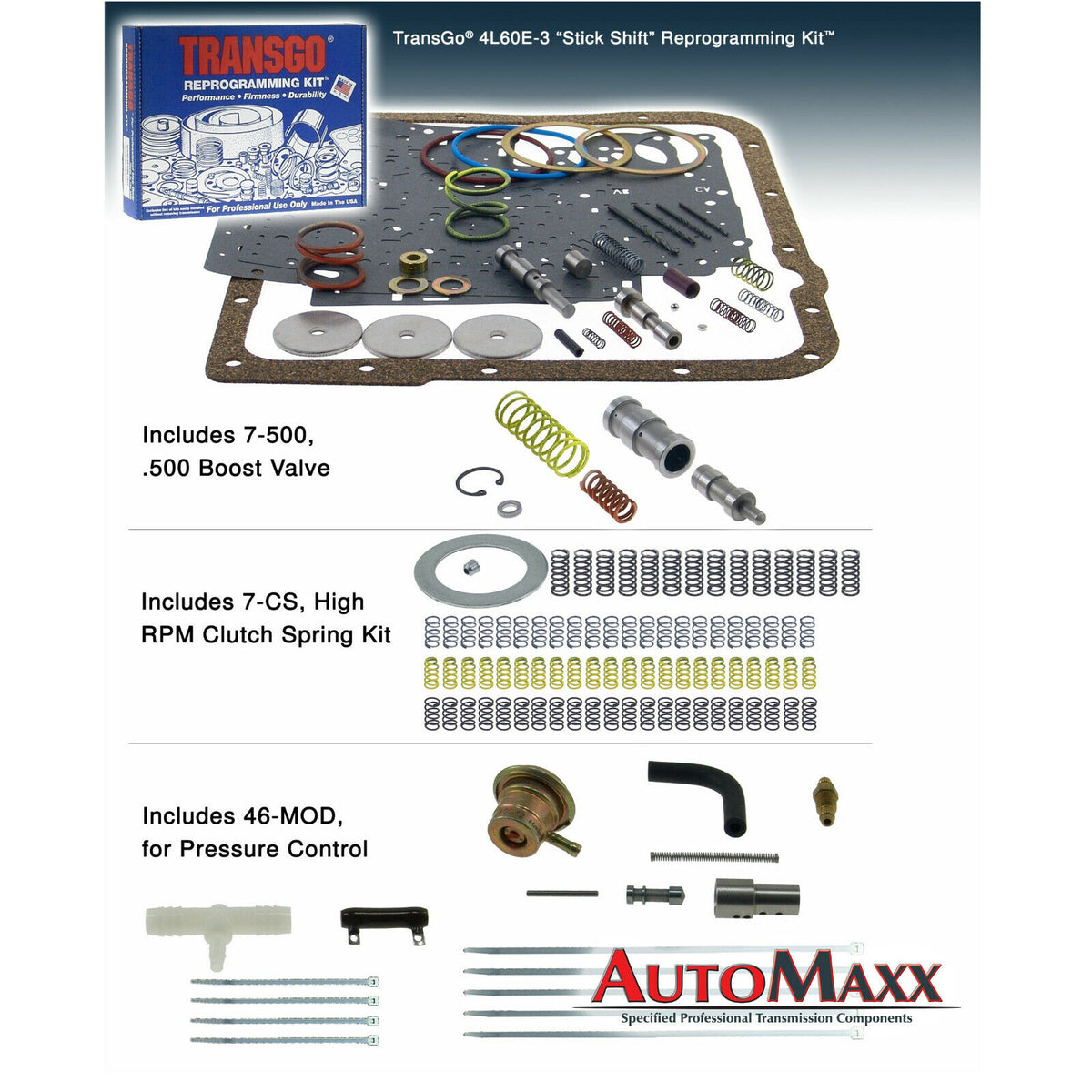 Transgo 4L60E-3 Reprogramming Shift Kit 1993-2005 (SK4L60E-3 ...