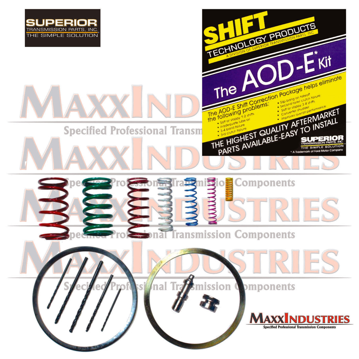 AODE 4R70W Ford Valve Body Shift Correction Kit 1992-2003 Superior KAO ...