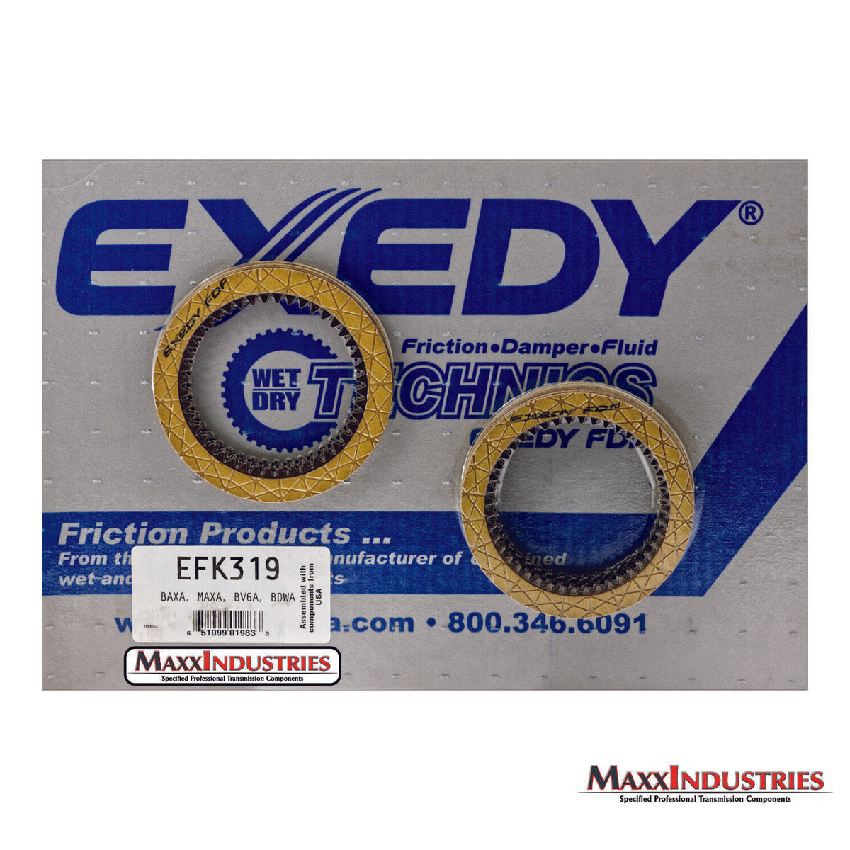 Honda 4speed Transmission Rebuild Friction Clutch Kit BAXA MAXA B6VA