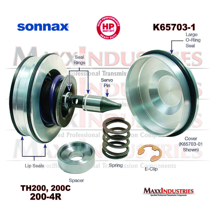 Sonnax Overdrive Servo Regulator Kit - 76948-29K Sonnax Overdrive Servo Regulator Kit - 76948-29K