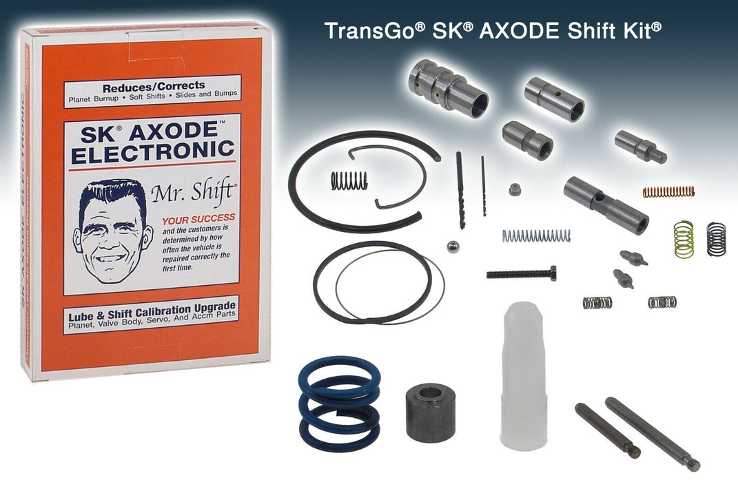 Axode Inspection Transgo SK-AXODE SHIFT KIT Valve Body Repair Kit AXODE 1991-on ...