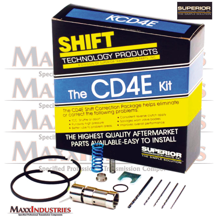 Ford Mazda CD4E Transmission Valve Body Shift Correction Improvement Kit KCD4E