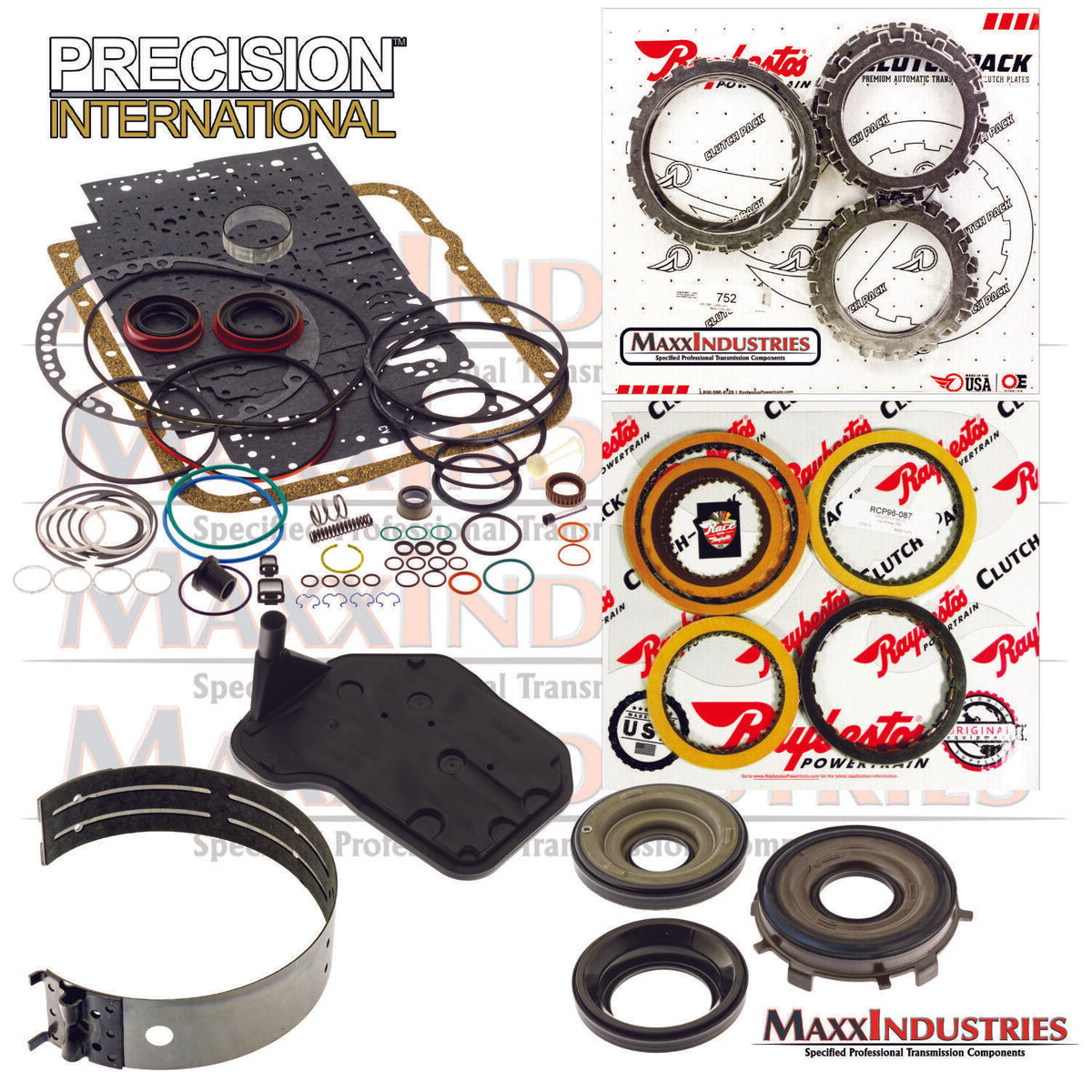GM 4L60E Transmission Rebuild Kit w/Raybestos Premium Clutches (19972