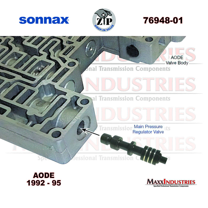 Sonnax 76948-01 Transmission Main Pressure Regulator Valve (1991-95) 4R70W