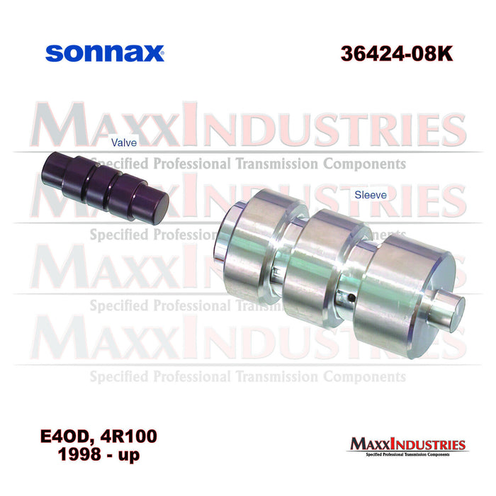 Sonnax 36424-08K 4R100 Transmission TCC Control Plunger Valve Kit PWM -Only-