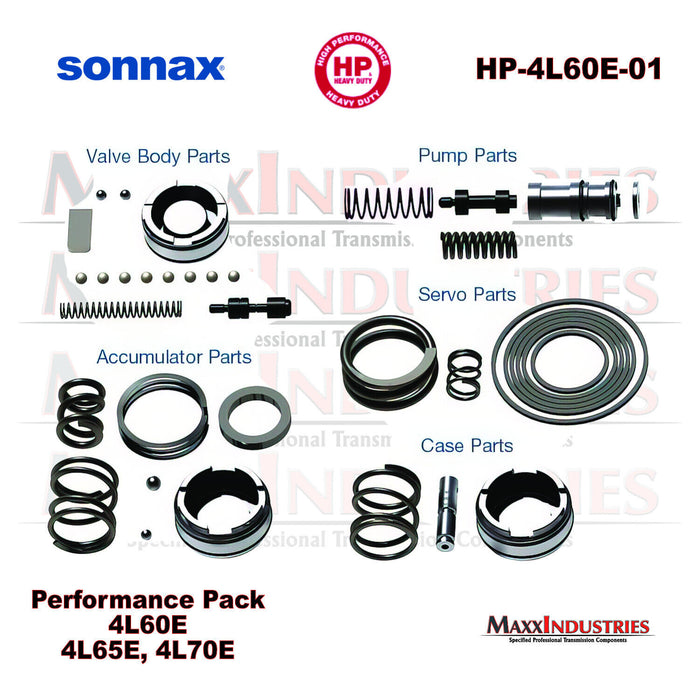 4L60E 4L65E 4L70E Transmission Sonnax Performance Pack 1994-Up HP-4L60E-01